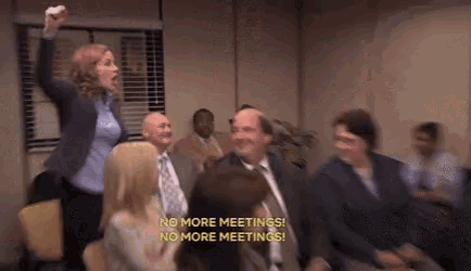 Pam No More Meetings!