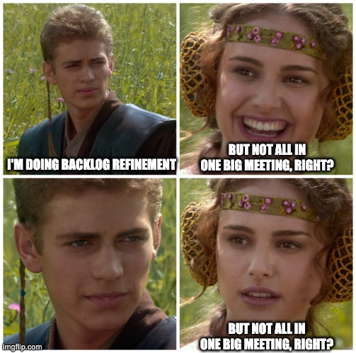 Backlog Refinement Anakin Padme